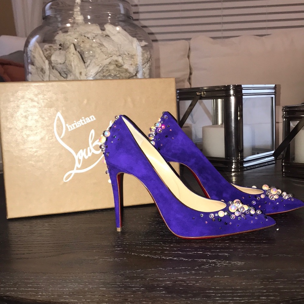 Christian Louboutin 100m Candidate Pumps 37.5